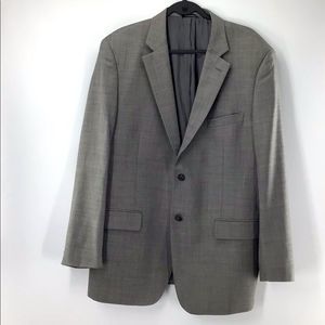 Pronto Uomo Grey Suit Jacket 46L & Pants 41 Excellent Used Condition